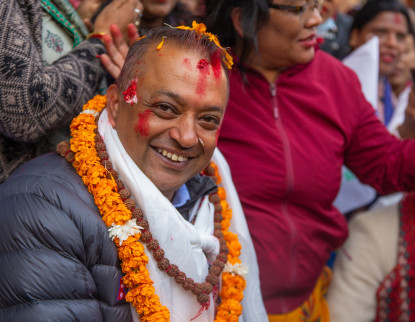 काठमाडौं–४ मा कांग्रेसका गगन थापा विजयी